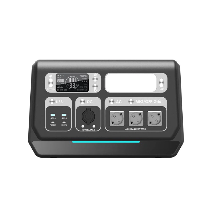 2200W Portable Power Supply With WIFI