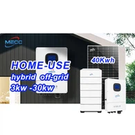 Stylový 5kw off-grid solární systém